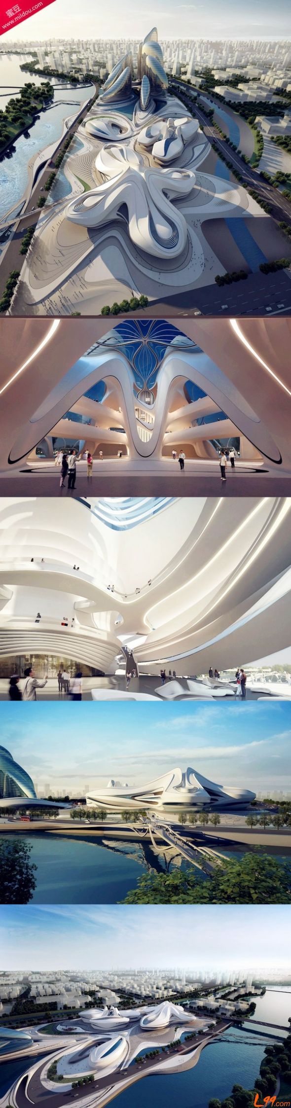 Futuristic architecture will be finished in 2015, in China |