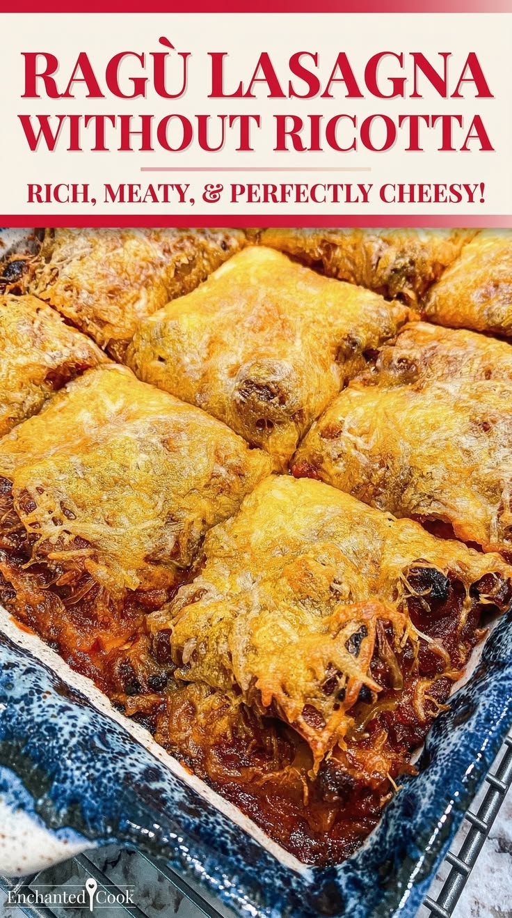 Ragù Lasagna without Ricotta has layer upon layer of comfort