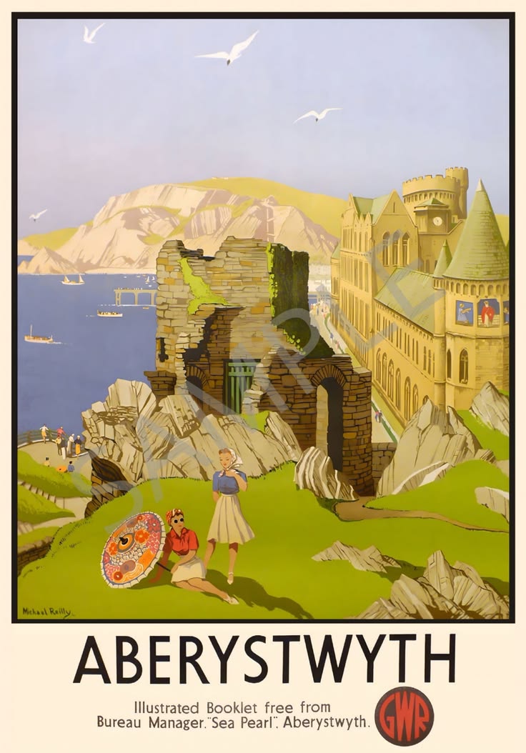 Aberystwyth N Wales Castle