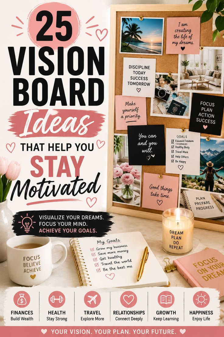 Ready to turn your dreams into reality? ✨ Discover 25 vision
