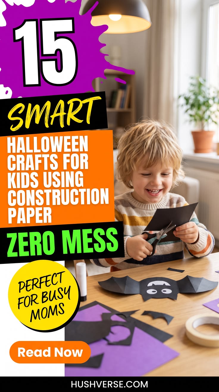 What if you could find Halloween Construction Paper Crafts t