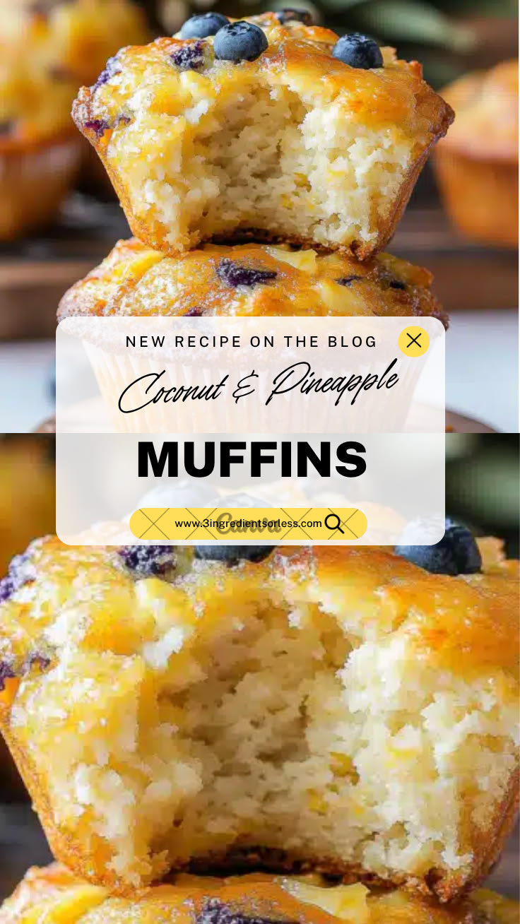 Inspired by cottage bakery recipes, these healthy muffins ar