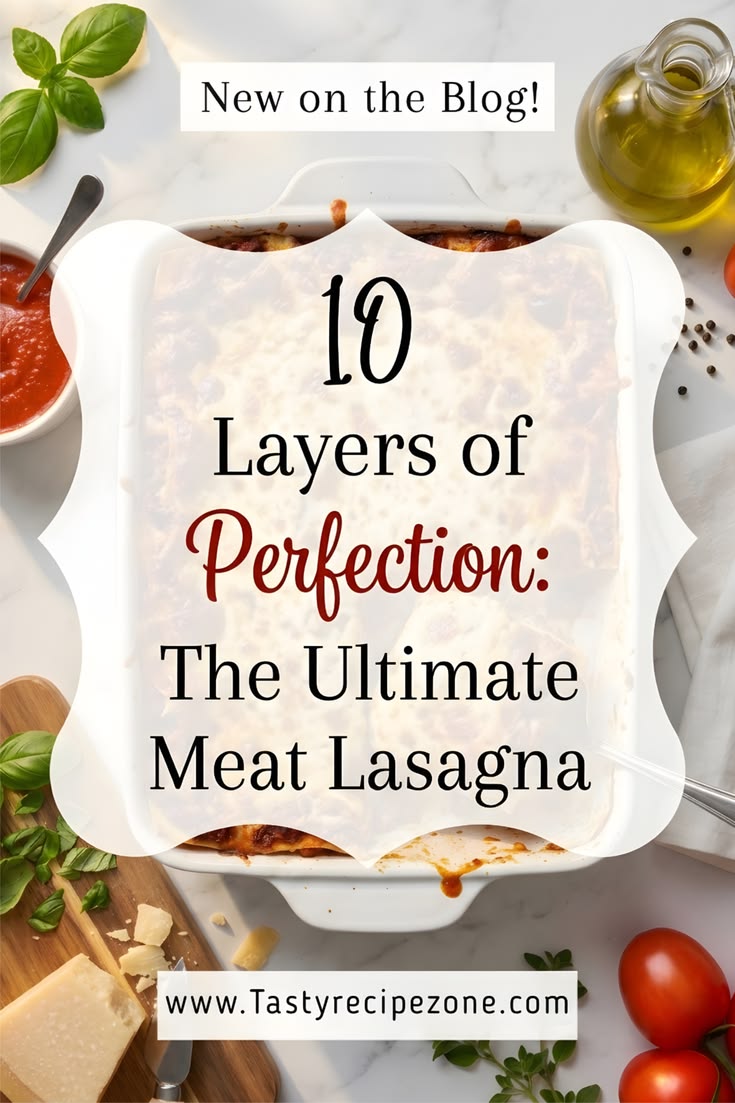 Indulge in the ultimate comfort food with this hearty lasagn