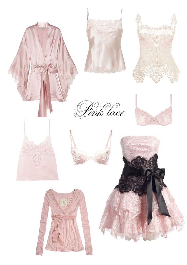 #lace #pink #lightpink#cute#chic#girly#gurlyoutfits#inspo#ou