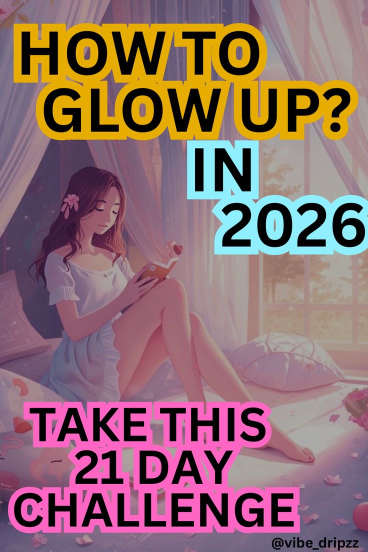Ready for your real glow up in 2026? ✨ This 21-day glow up c