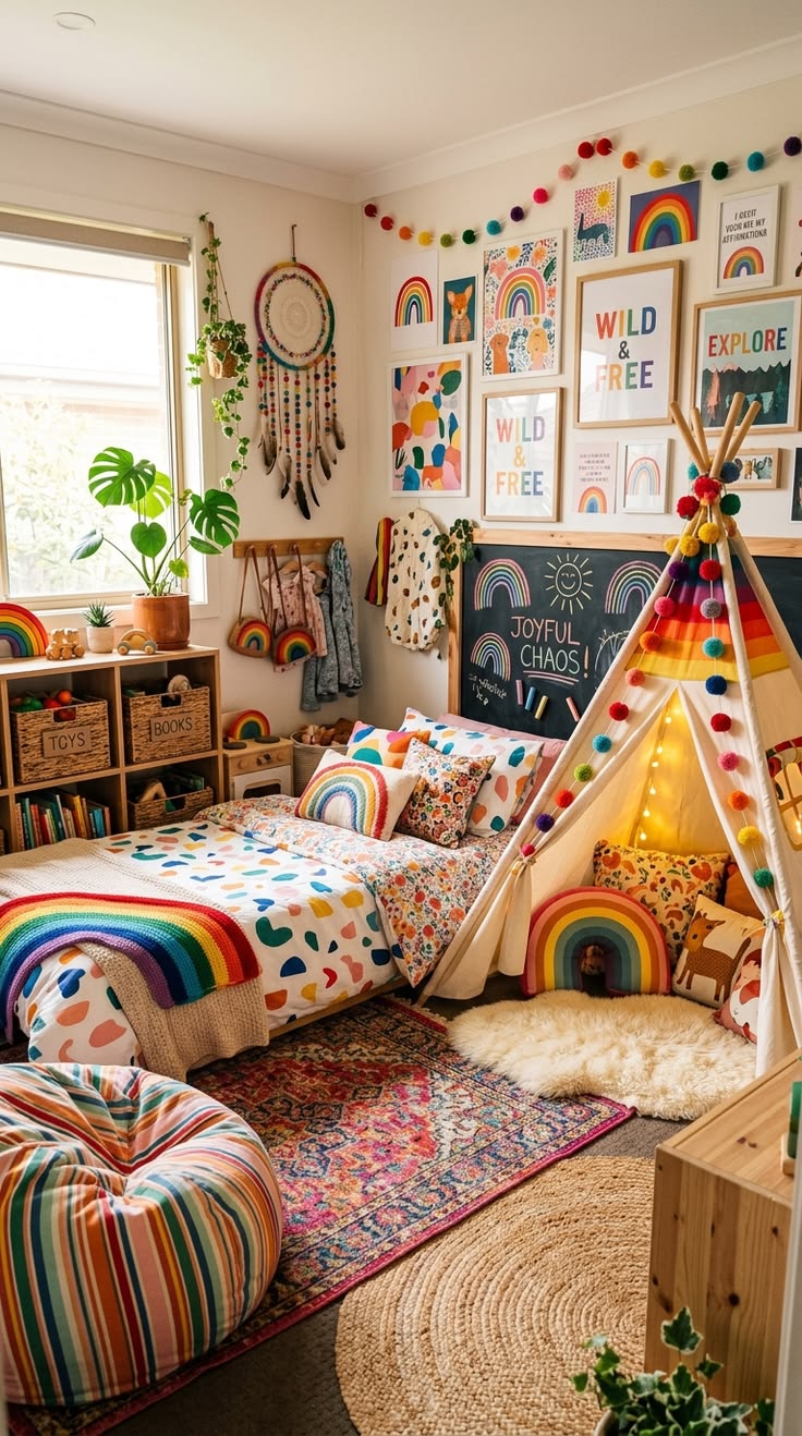 Bring joy and creativity into your child’s space with this c