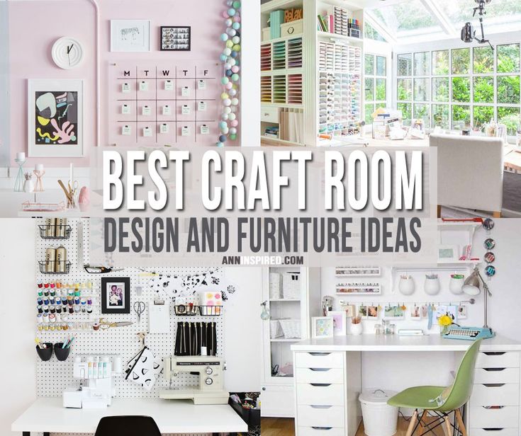 Cool Craft Room Design and Furniture Ideas
