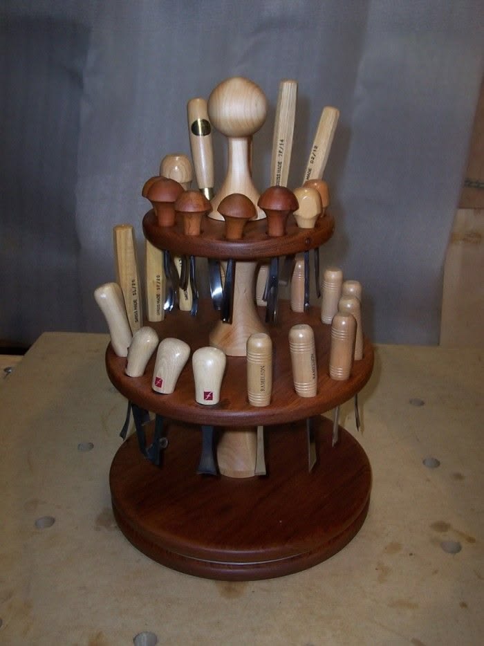 Rotary Gouge Holder - FineWoodworking