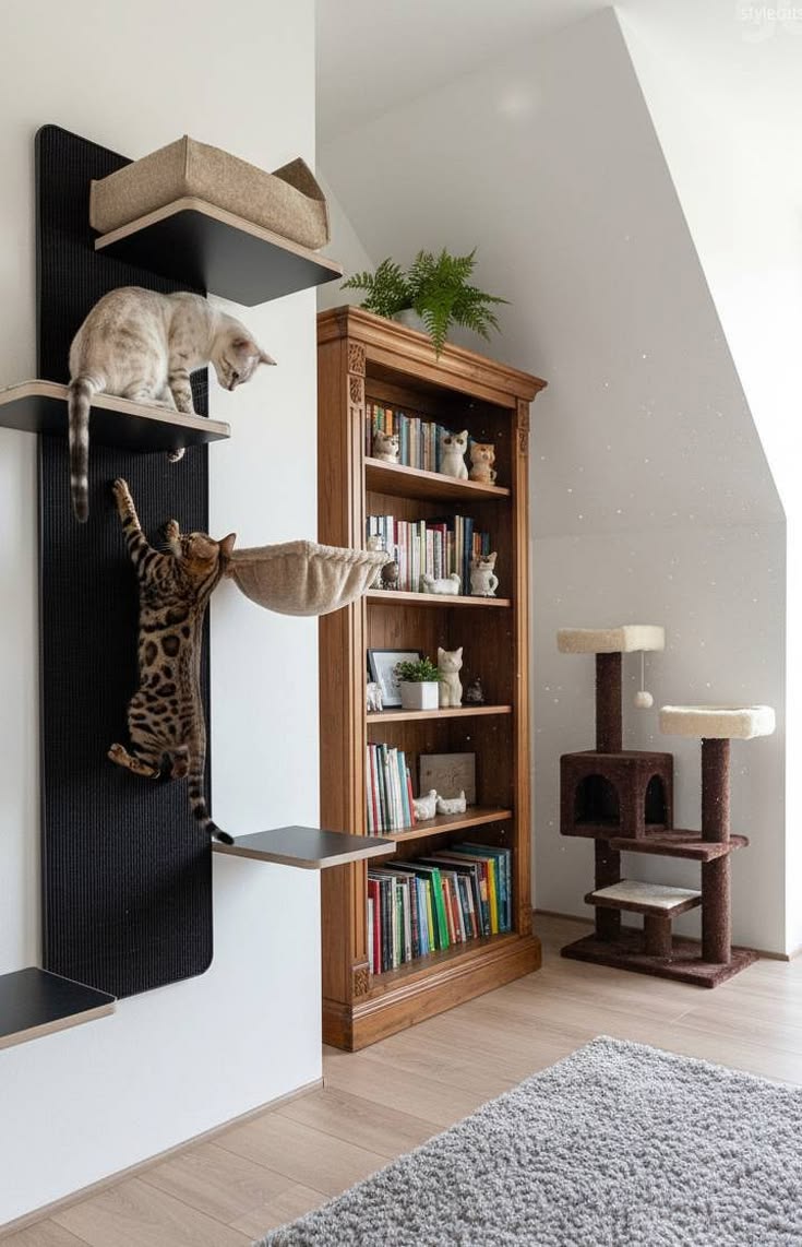 Cat room decor ideas can make your space both functional and