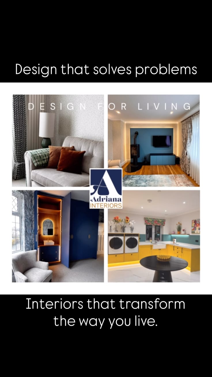 Design that solves problems. Interiors that transform the wa