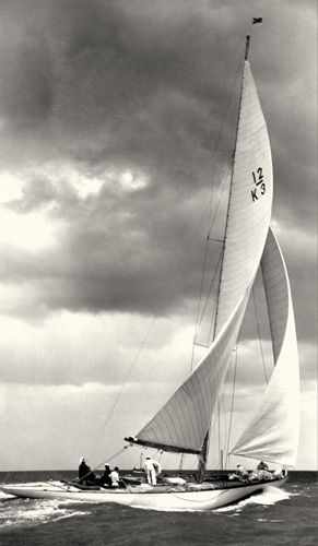 Ocean Yacht Racing c.1930 art print from Easyart.com