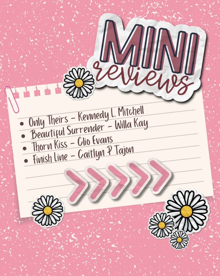 ✨ mini romance book reviews ✨💕

If you’re looking for your n