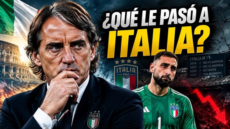 La CAÍDA del FÚTBOL ITALIANO en 2026: ¿Qué le Pasó a Italia?