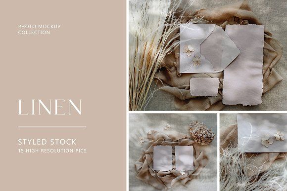 LINEN Neutral Stock Photos by Soft Muse Photo on @creativema