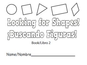 Free printable mini books for preK to learn math: Looking fo
