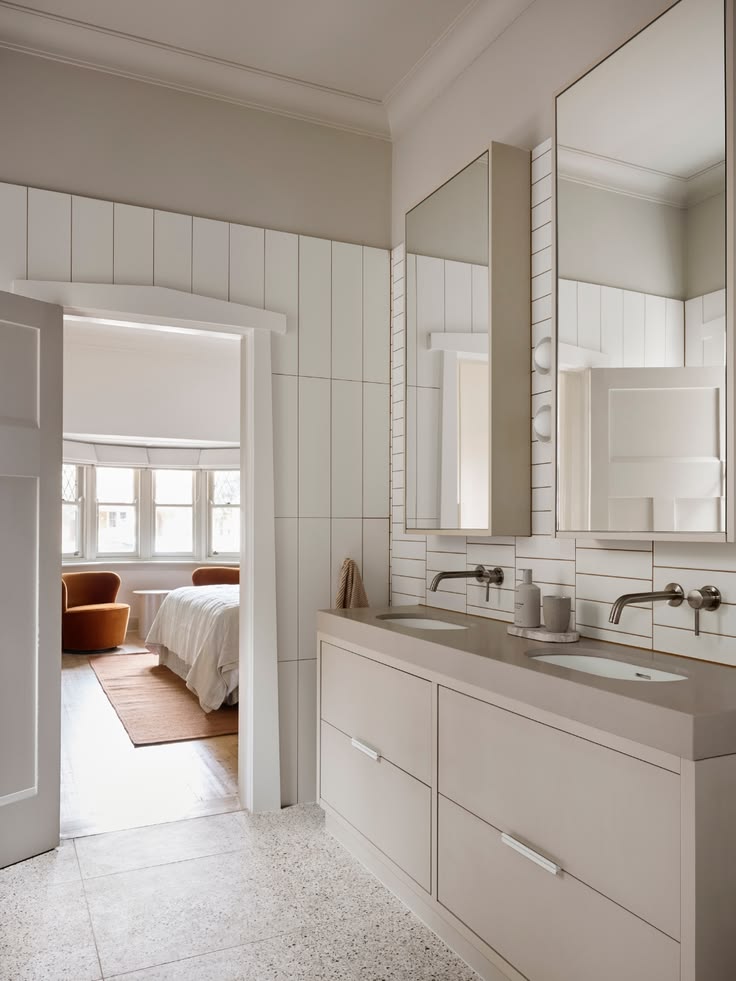 At Breezeway House by @kasa__design, a restrained palette ma