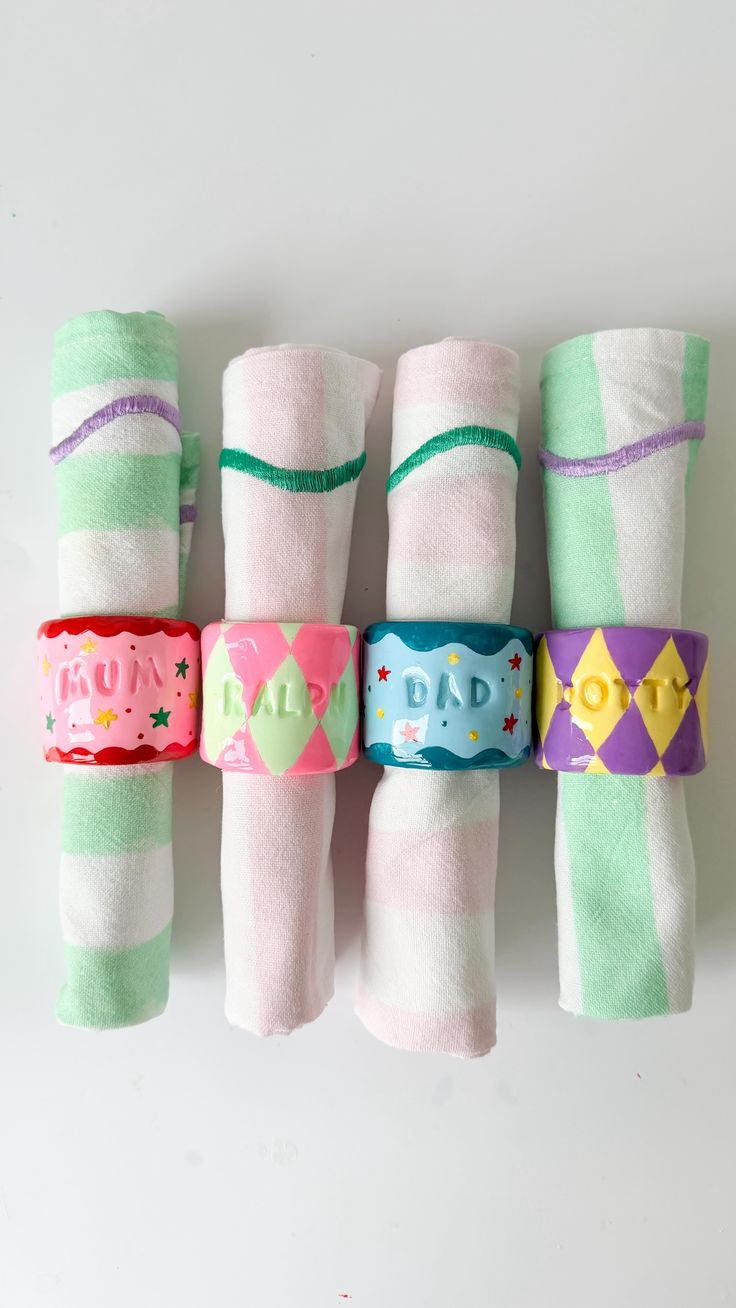 ⭐️DIY NAPKIN RINGS ⭐️ • These napkin rings are the perfect a