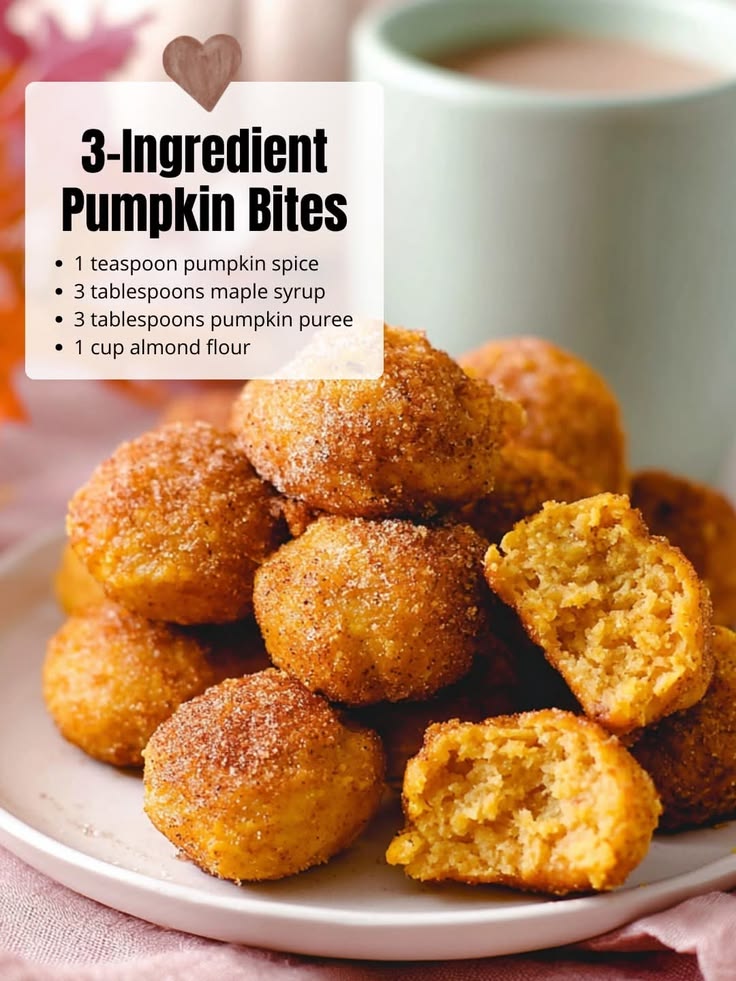 She - If you have almond flour and pumpkin, you're just 3 in