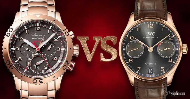 Two high-end luxury watchmakers go head-to-head in a benchma