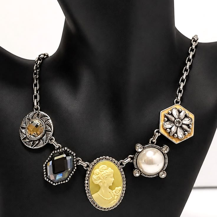 Check out Victorian Revival Statement Necklace - lia sophia 