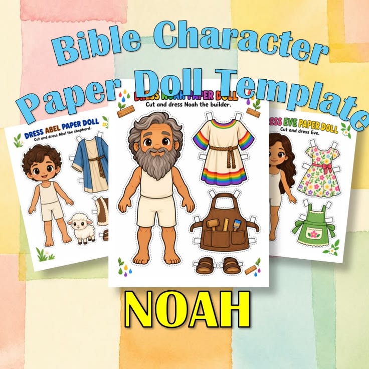 Need a new Sunday School activity? ✂️📖 Try our 100-page Bibl