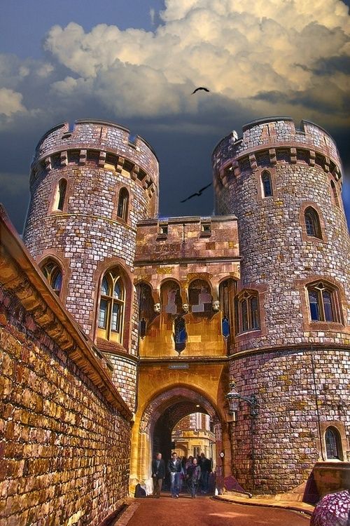Norman Gate - Windsor Castle - England