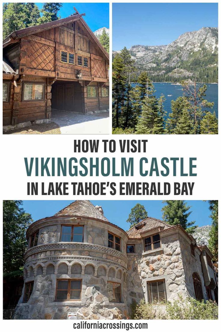 Vikingsholm Castle in Lake Tahoe is a cool historic building