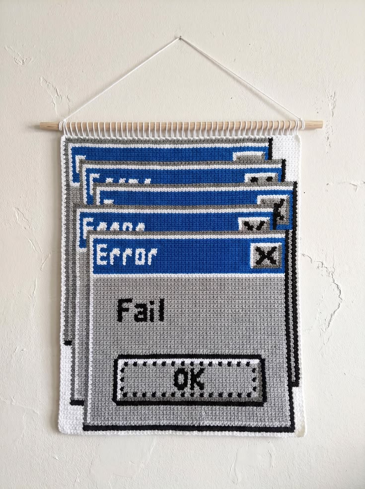 PDF Pattern only - Not final product! Make your own wall dec
