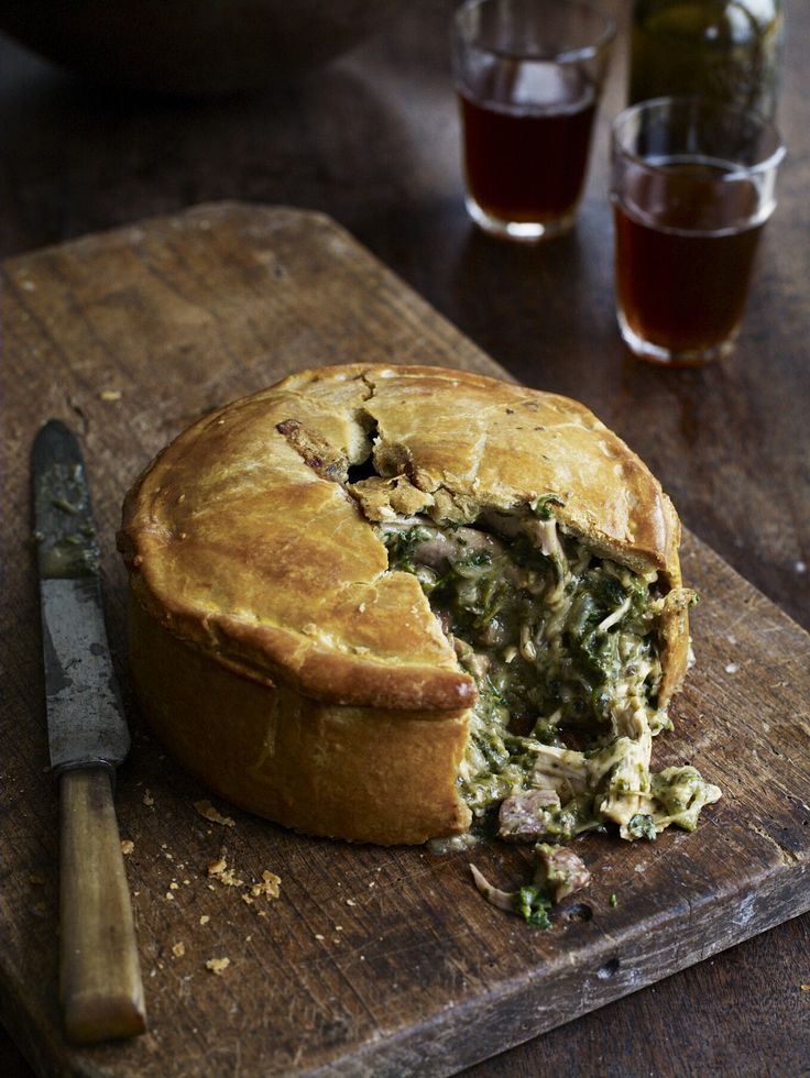 Chicken and nettle pie  | Gill Meller