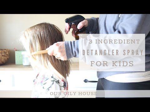 THIS DIY DETANGLER SPRAY MAKES BRUSHING LONG HAIR MUCH EASIE