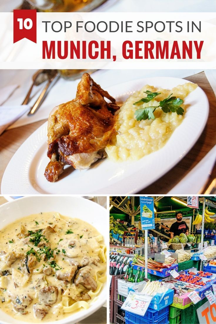 10 top destinations for foodies in Munich, Germany including