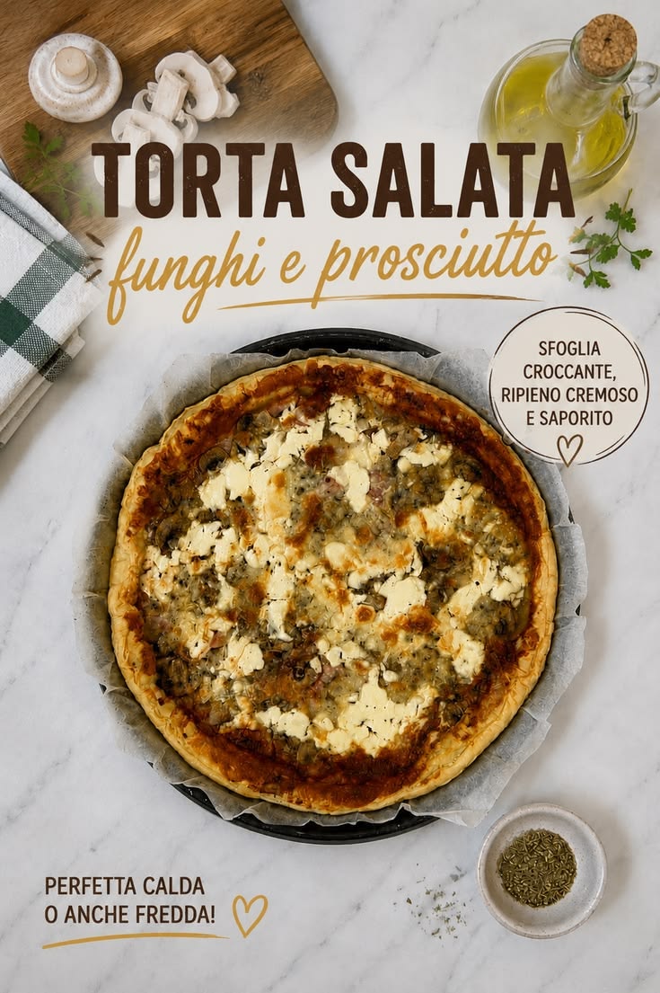 Cerchi un’idea semplice e sfiziosa per cena? Questa torta sa