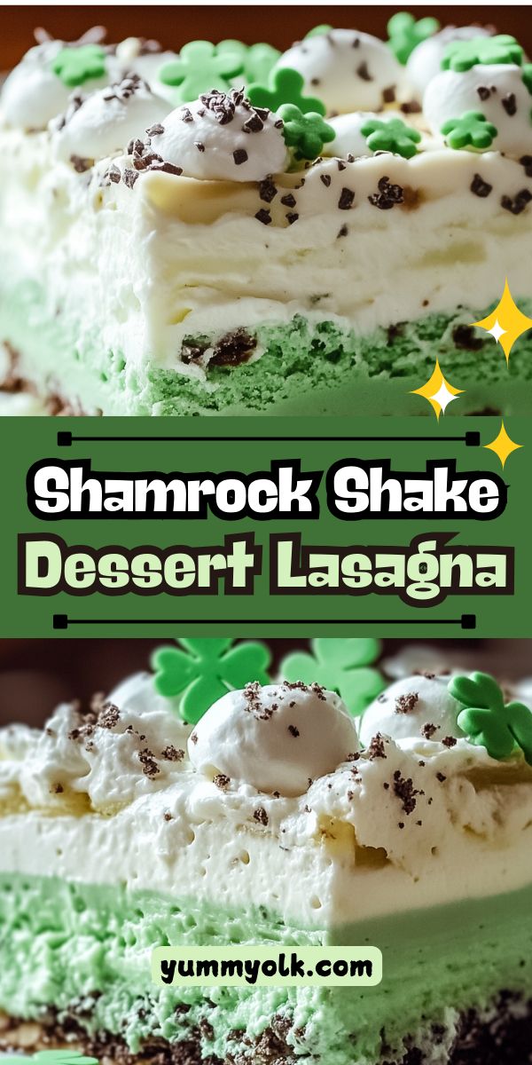 Looking for a fun and festive St. Patrick’s Day dessert? Thi