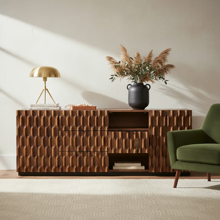 Elevate your living space with the stunning ALAMEDA sideboar