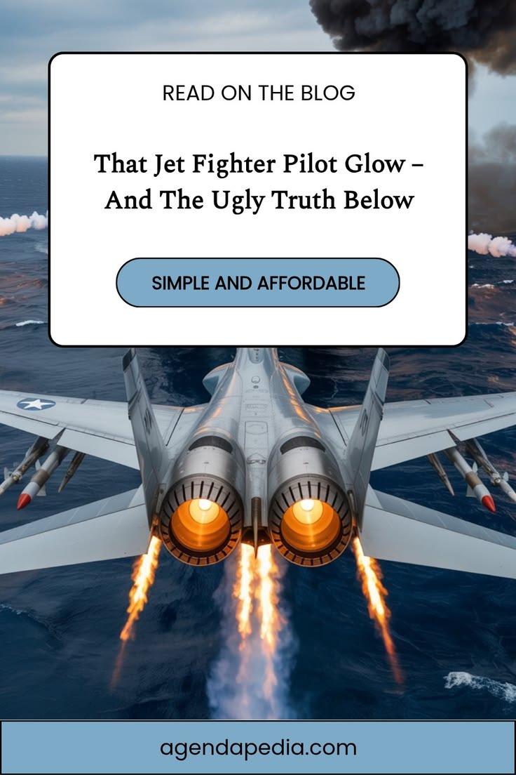 The Air Power Aesthetic is magnetic. Cockpit selfies, afterb