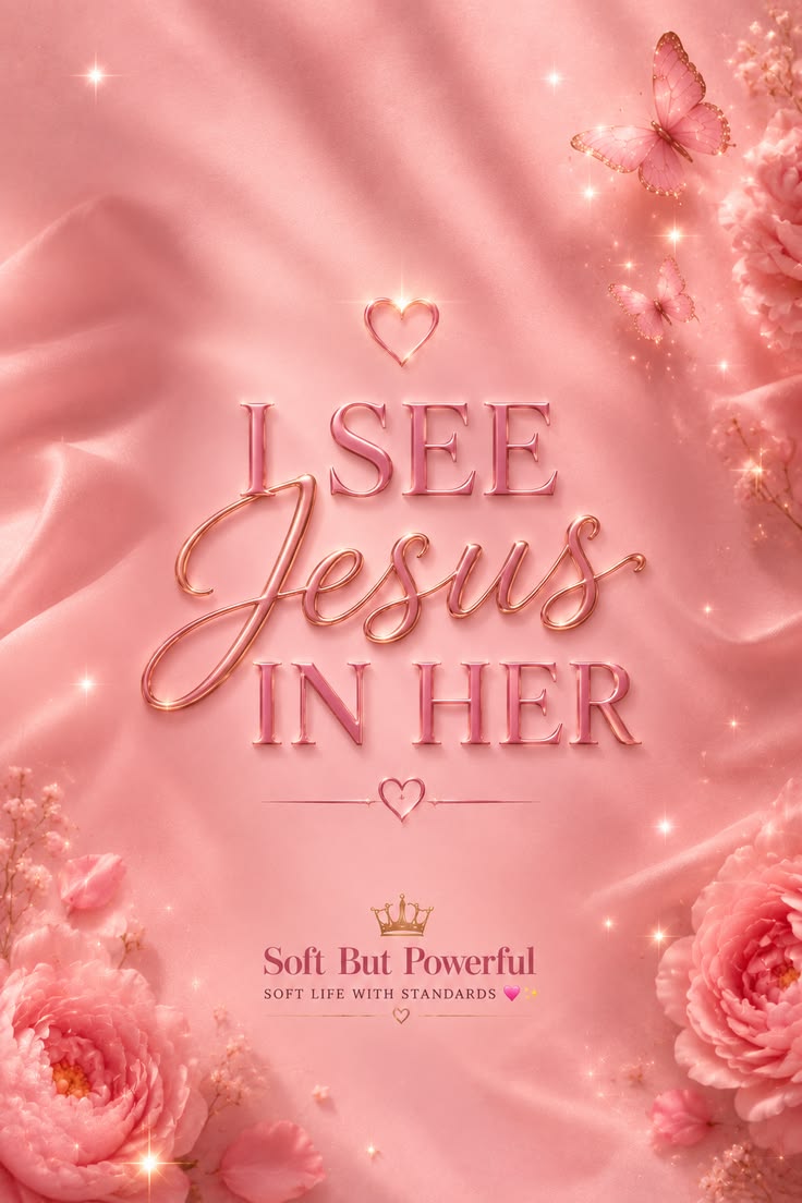 A gentle reminder that true beauty begins with Christ. 🤍 My 