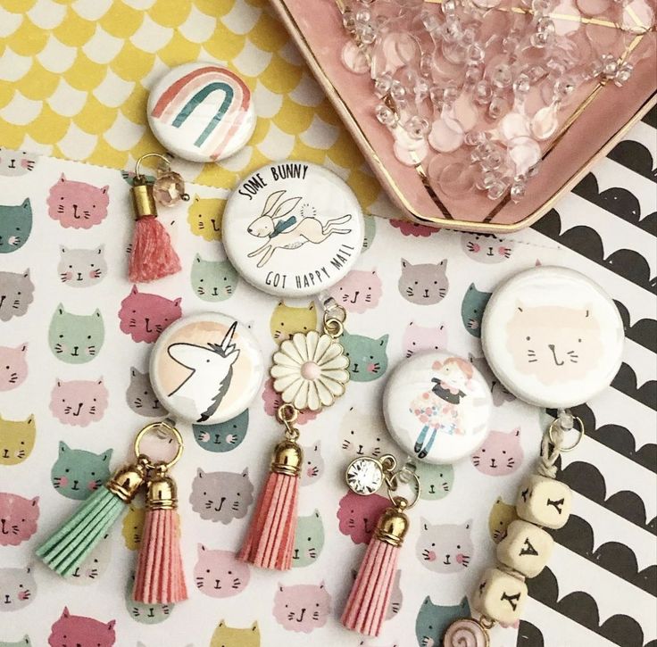 Clear Plastic Bails. Add to your Flair Buttons to create fun