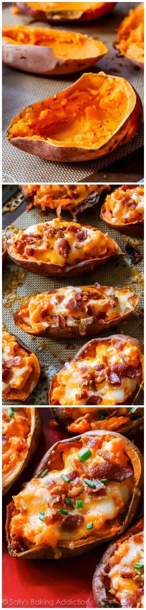 Loaded Sweet Potato Skins