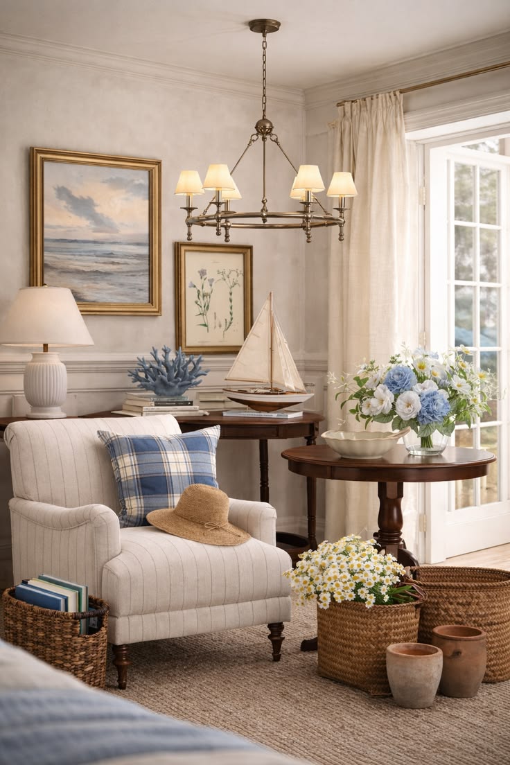 Inspired by Ralph Lauren’s newest spring home campaign, I cu