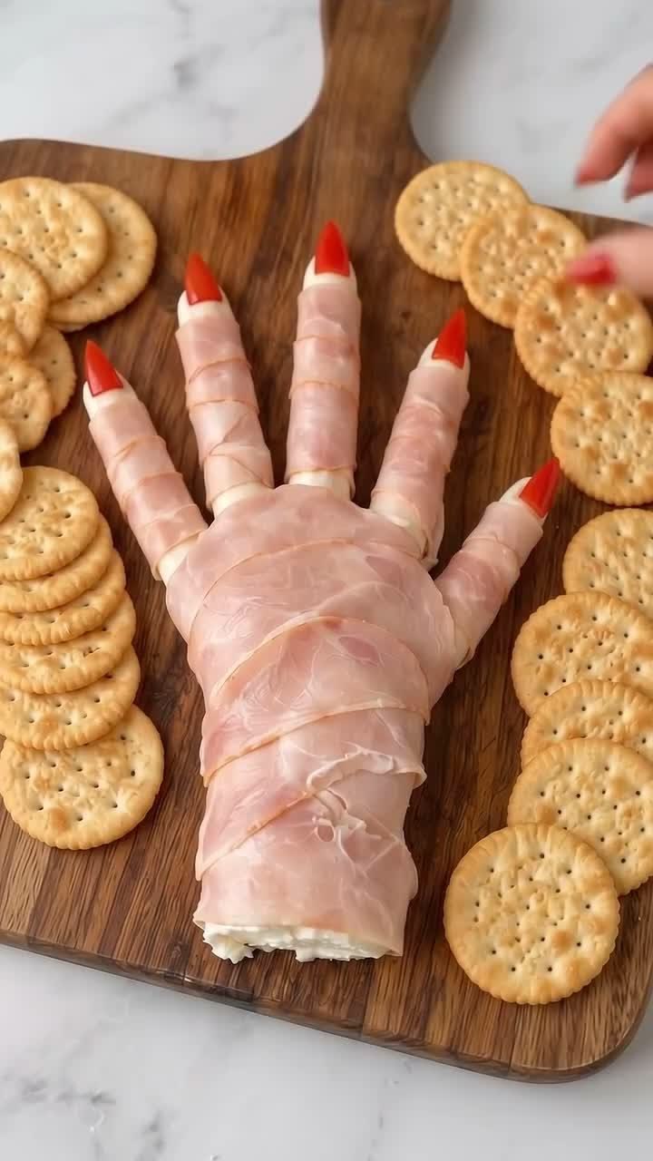 Delicious Halloween-themed cheese board ideas! citrusboards.