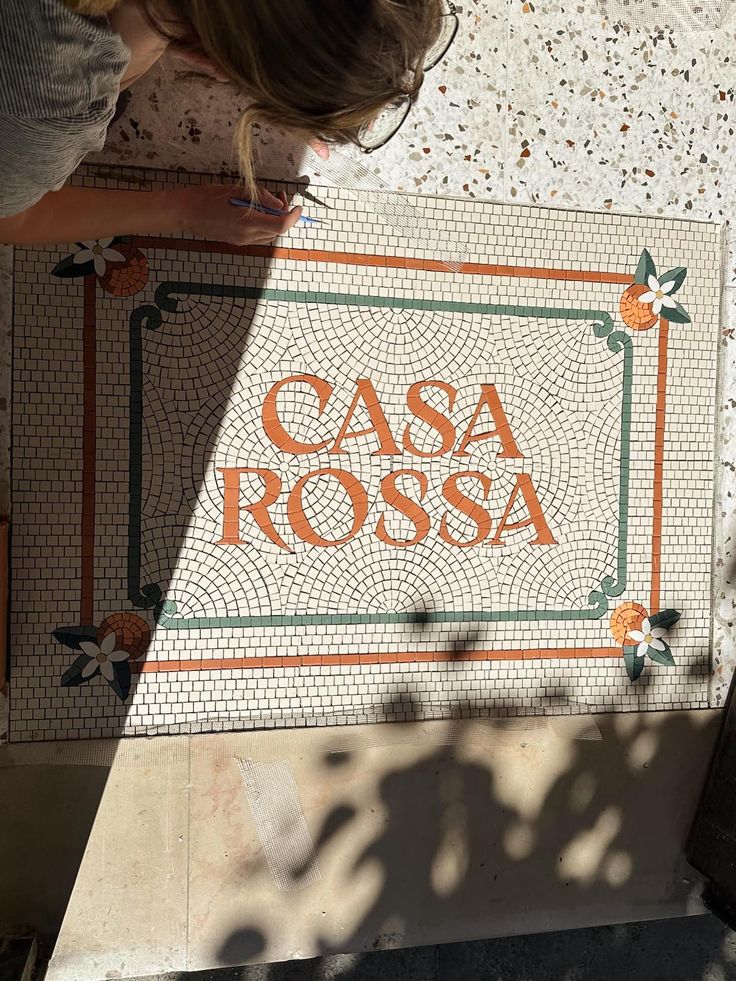 Retour en image sur la fabrication et la pose. 🍊☀️ @casaross