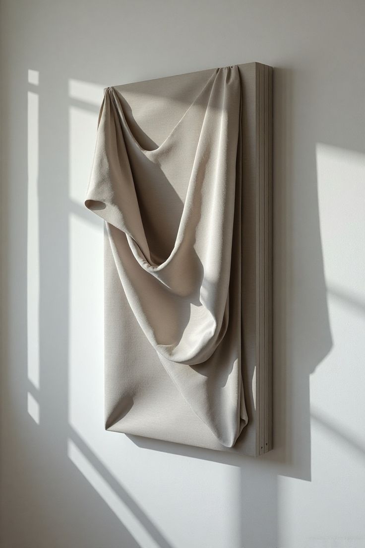 Minimalist textile wall art for depth, calm, and sophisticat