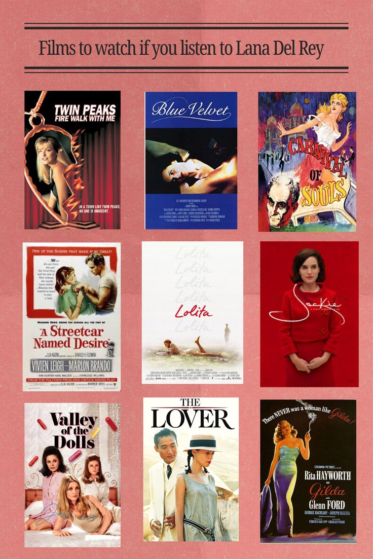 If you like lana del rey's music you should watch these film