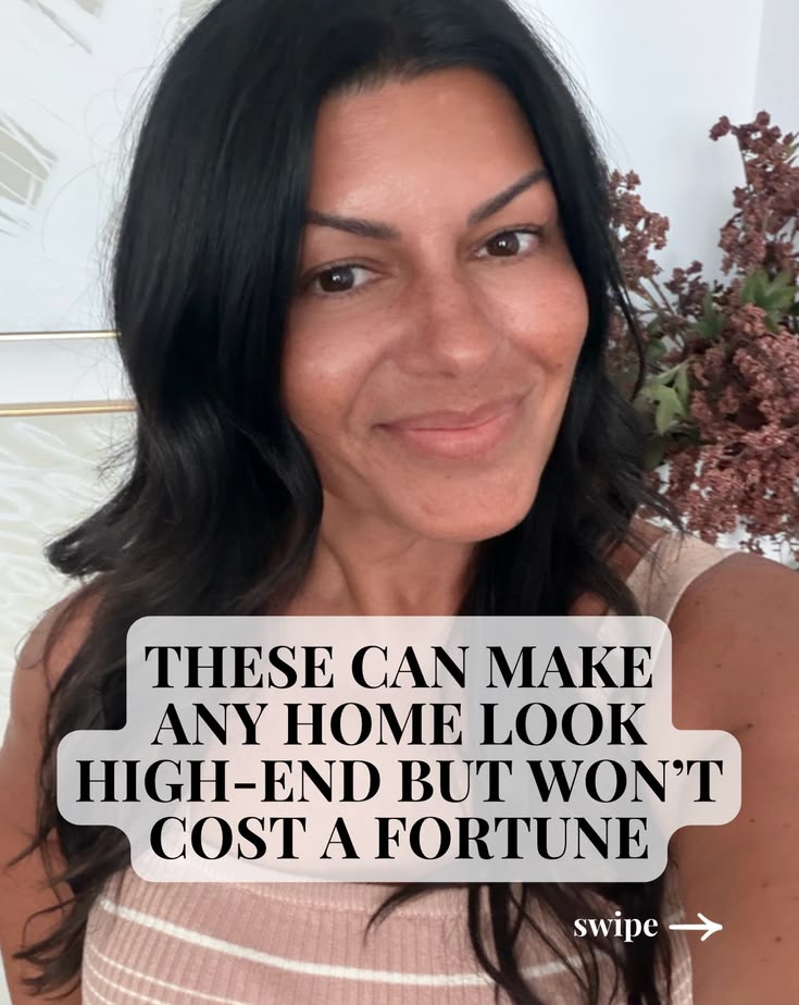 Follow & comment HIGH END for a link! Home decor that instan