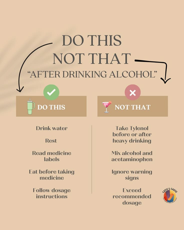 Not every headache or hangover should be treated the same. ⚠