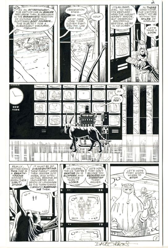 Watchmen issue #11 page #2 Comic Art