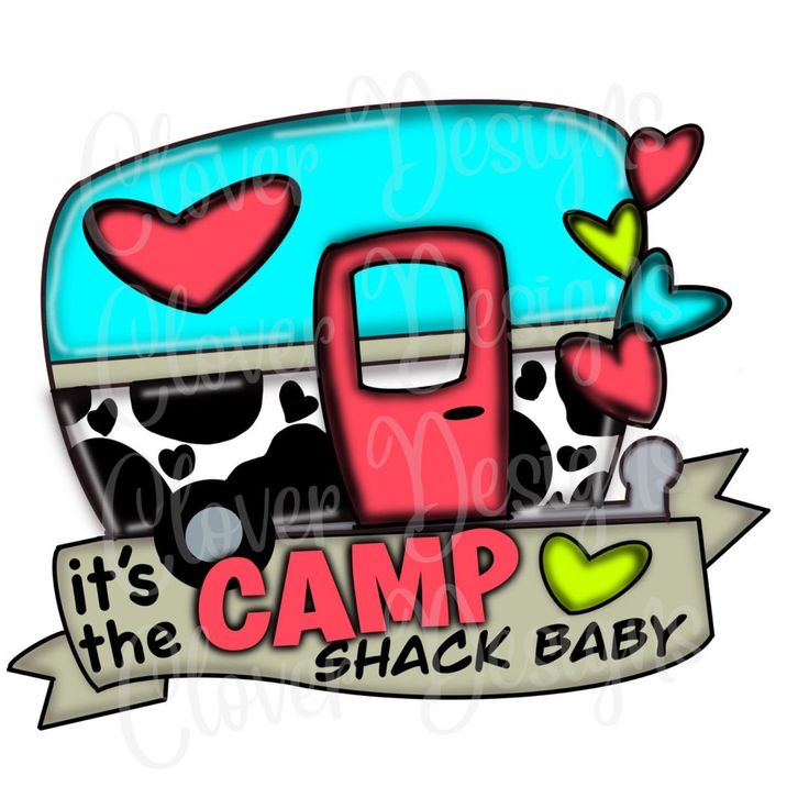 Camping sublimation design