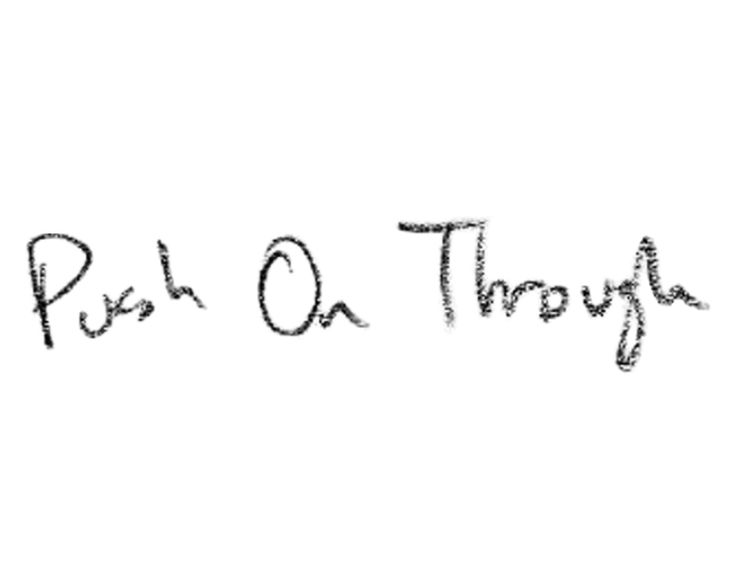phrase taken from handwritten lyrics