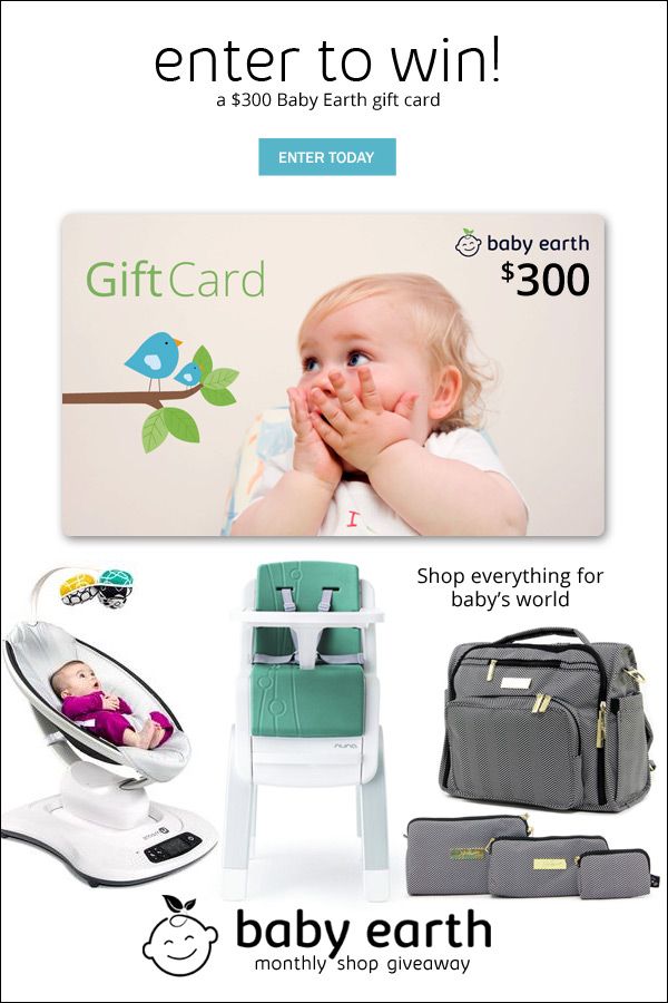 Win a $300 Baby Earth® gift card!