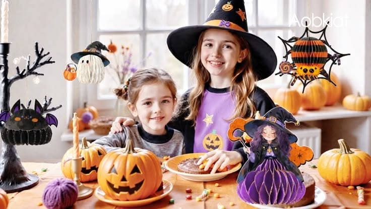 👻 Five iconic Halloween designs in one set — ghost, witch, s